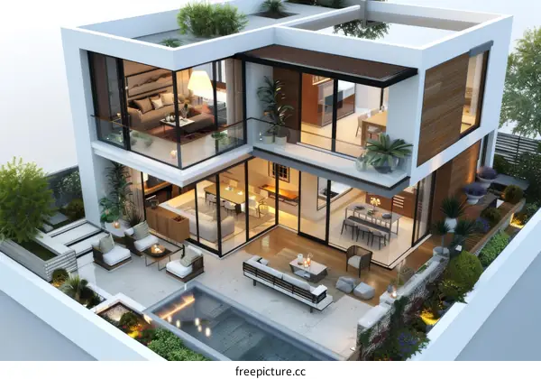 Modern Luxury Villa Interior Decor