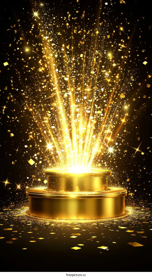 Golden Celebration Award Ceremony Podium