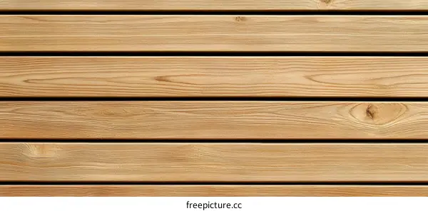 Closeup Light Brown Wood Plank Texture Background