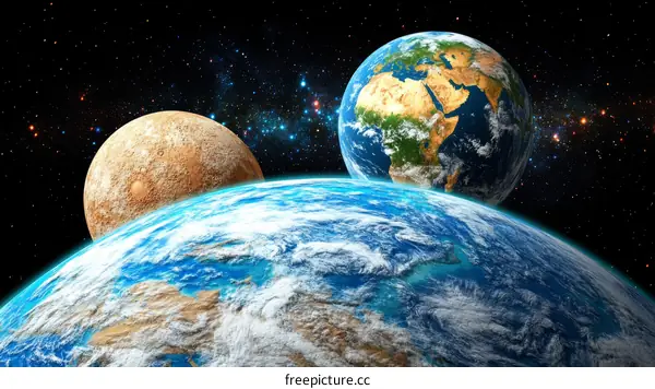 Cosmic Planets in the Starry Night Sky