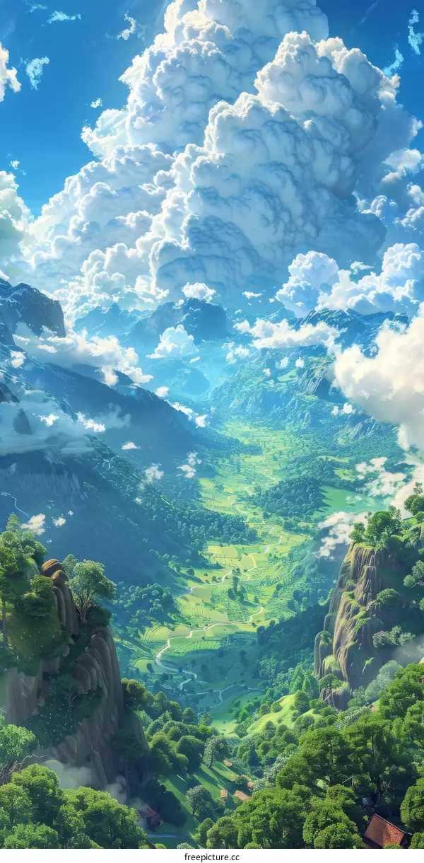 Magnificent Valley Landscape