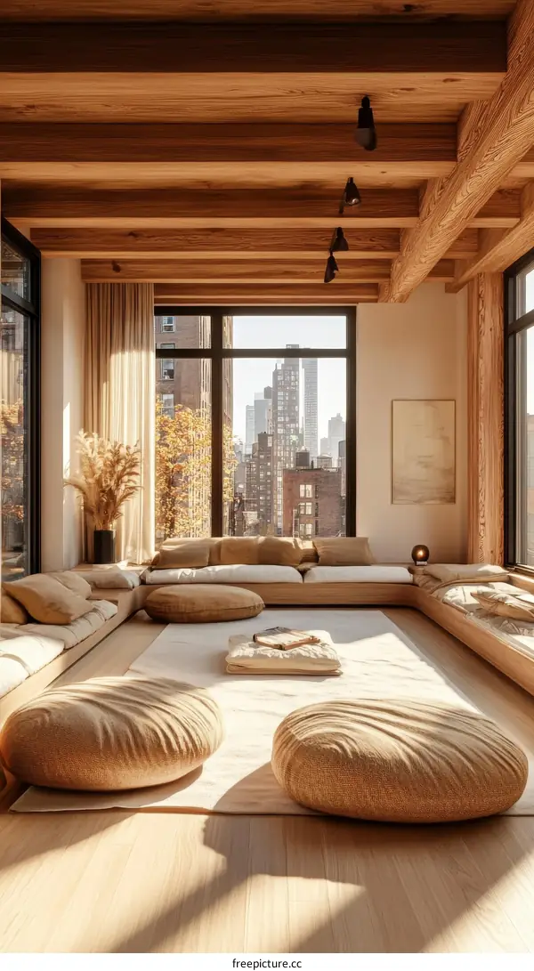 Modern Minimalist Wooden Interior Design