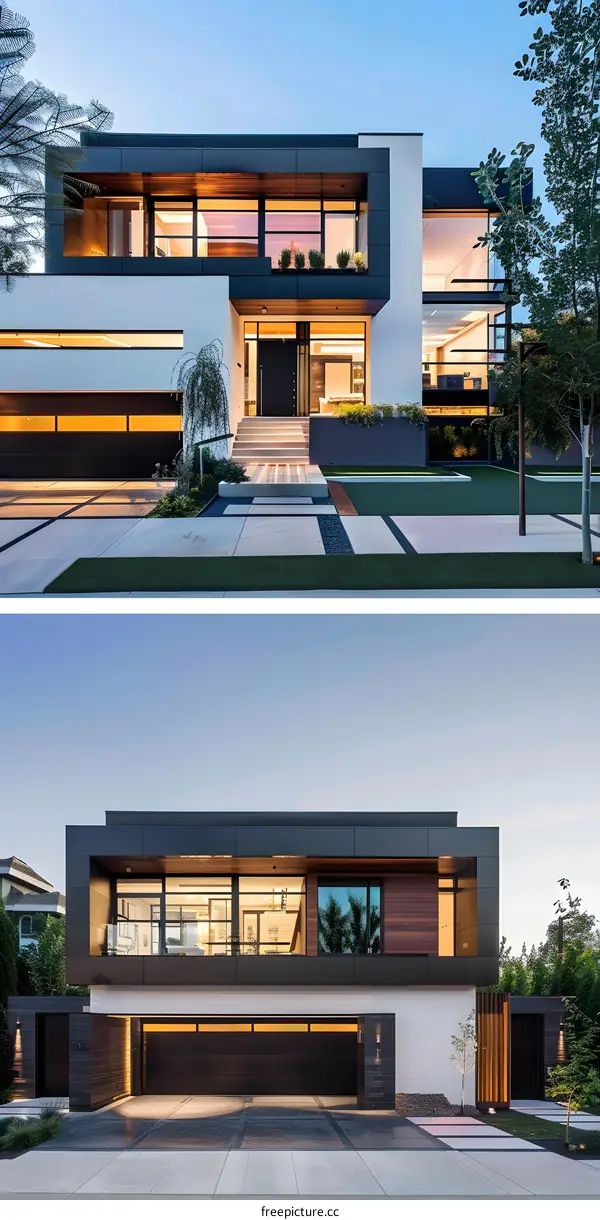 Modern Minimalist Design Home Exterior Architecture