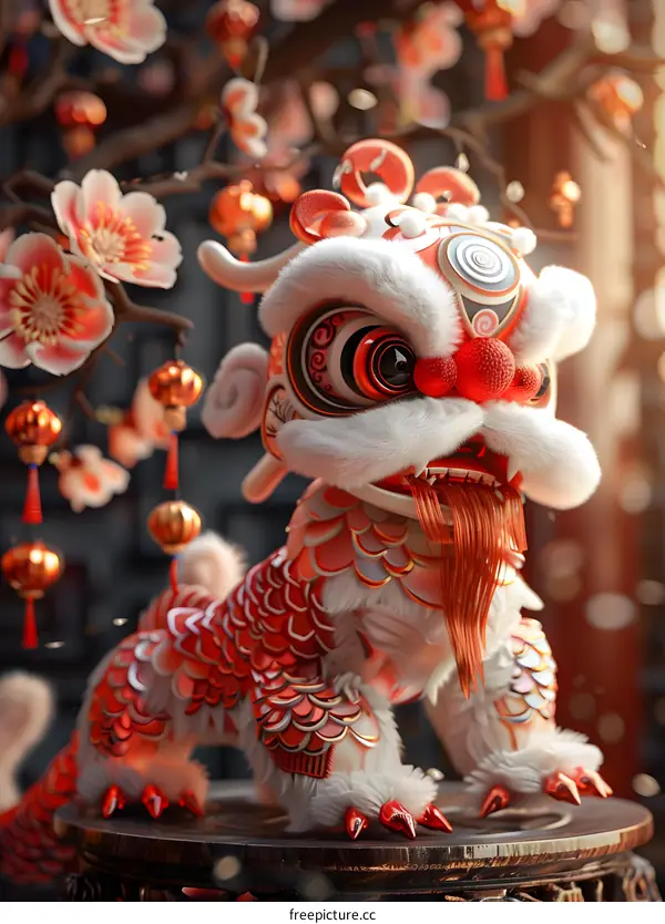 Lion dance to celebrate Lantern Festival