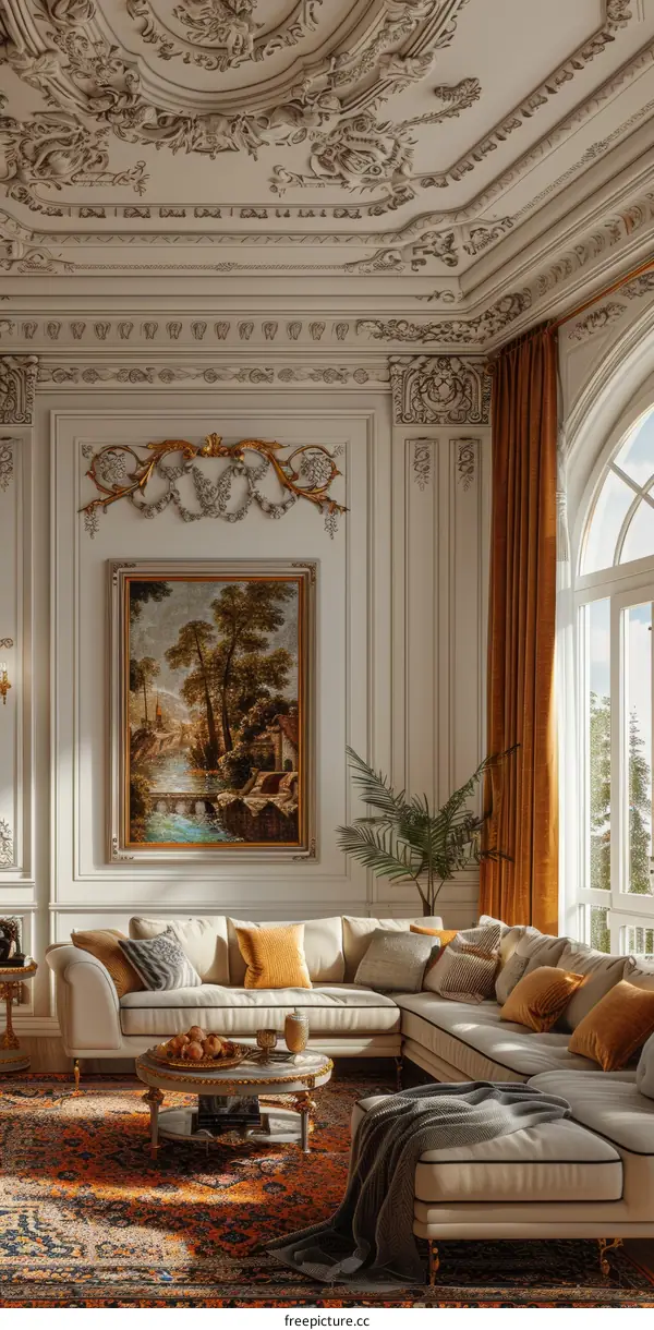 Luxurious Living Room Interior Design