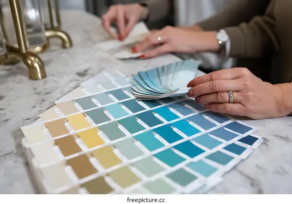 Color Palette Selection for Interior Design Project