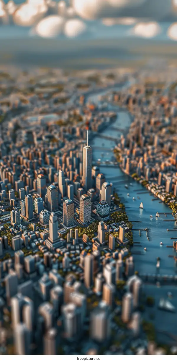 Miniature New York City: Tilt-Shift Photography