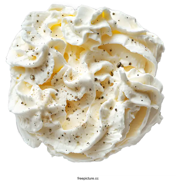 [Transparent Background PNG]Close-up of a bowl of cottage cheese