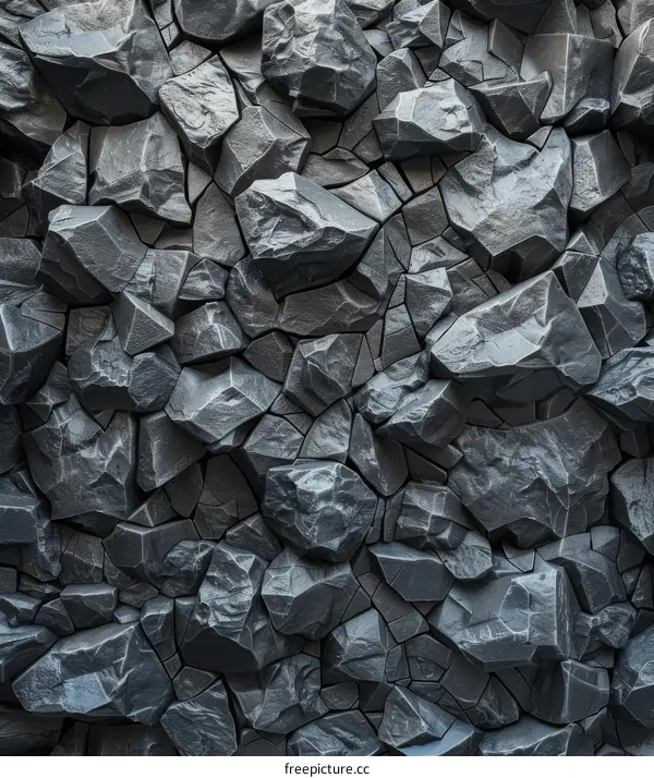 Abstract Geometric Rock Texture Background