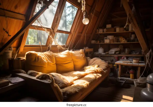 A Cozy Cabin in the Woods