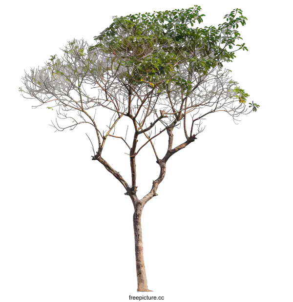 [Transparent Background PNG]Isolated Tree With White Background