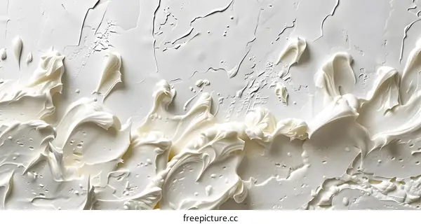 White Abstract Painting Background