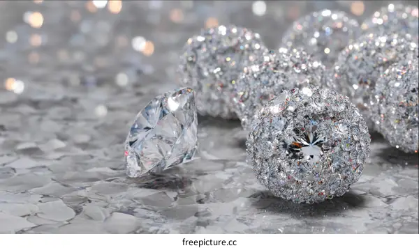 Sparkling Diamond Decorations