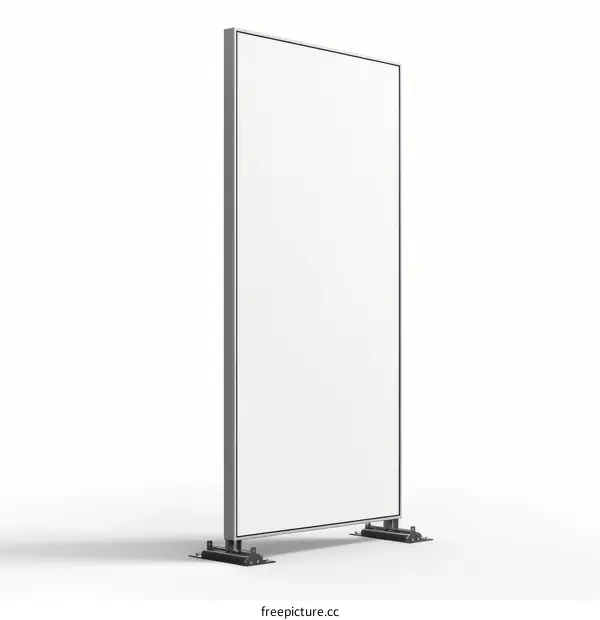 Single-sided freestanding light box