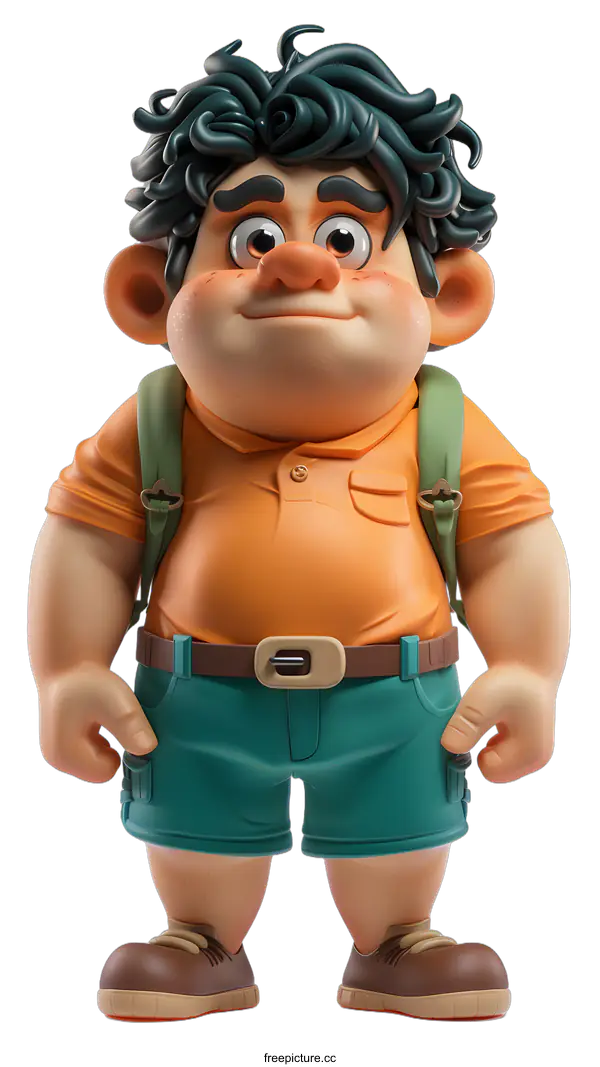 [Transparent Background PNG]3D cartoon character