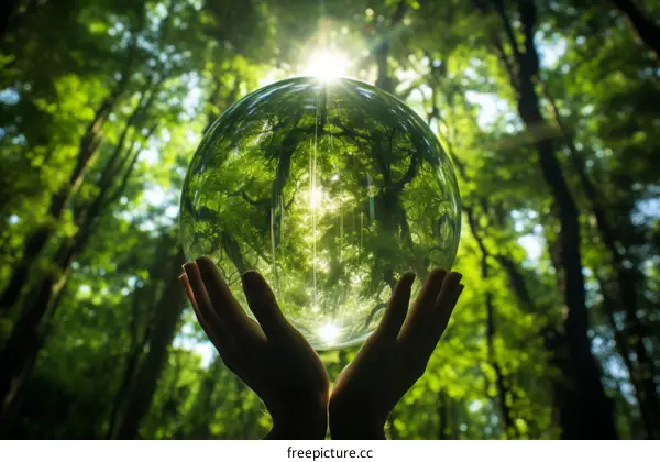 Forest in a Crystal Ball: Protecting Our Earth