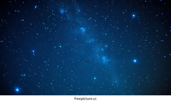 Starry Night Sky Background Image