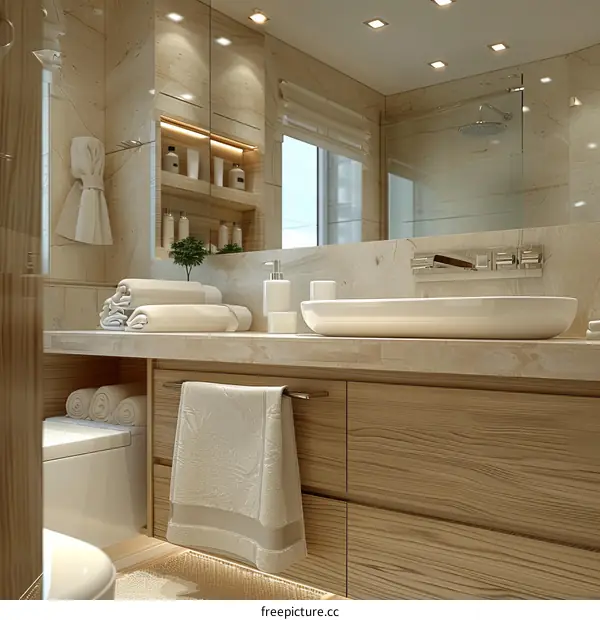 Modern Luxurious Bathroom Interior Design