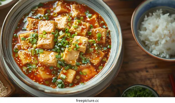 Mapo Tofu with Rice