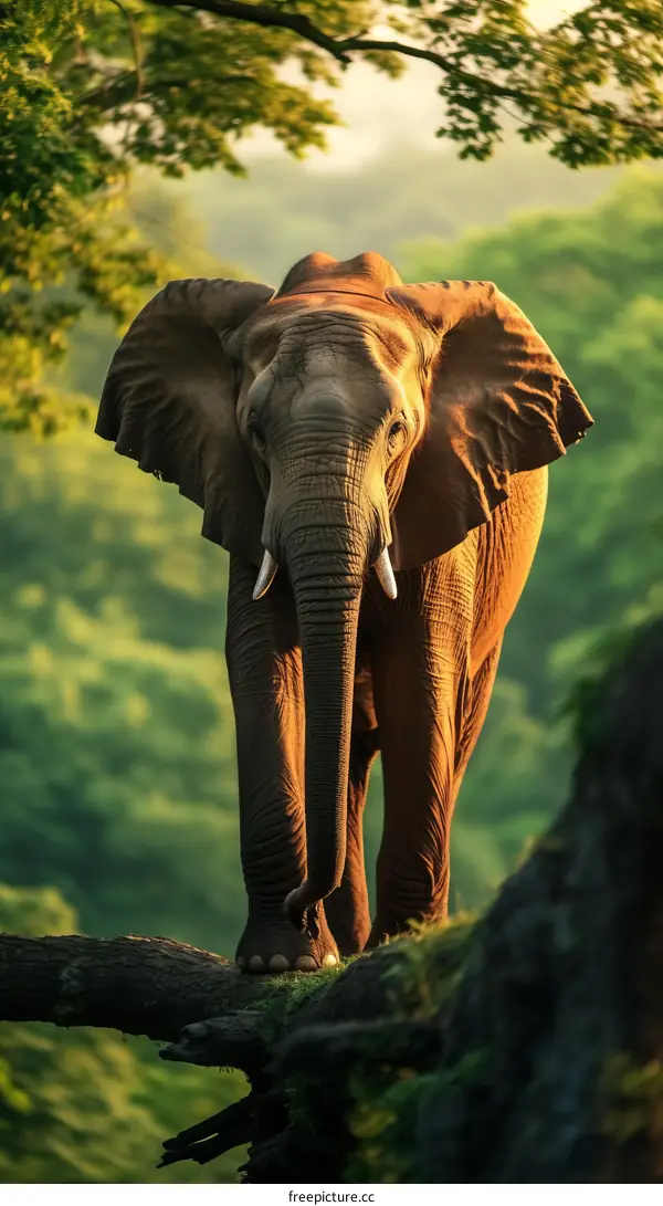 Elephant in the wild