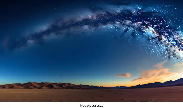 Across the Desert, the Milky Way Shines