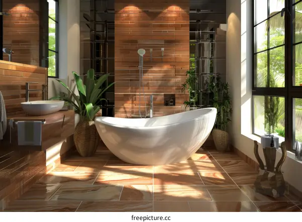 Modern Luxurious Bathroom Interior Design