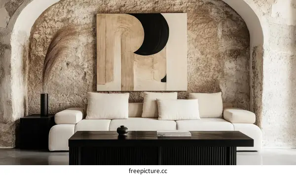 Modern Minimalist Living Room Interior Design