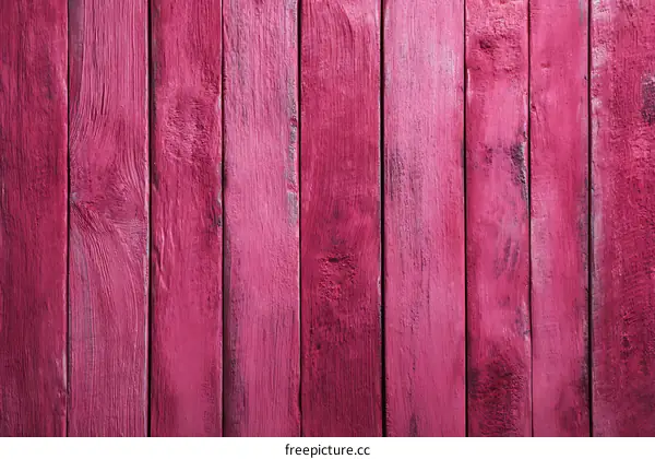 Pink Wooden Planks Texture Background