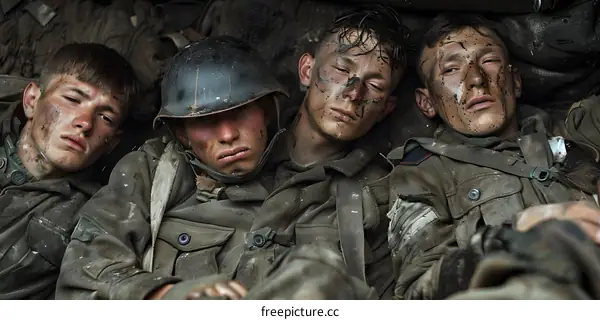 Weary Soldiers Rest