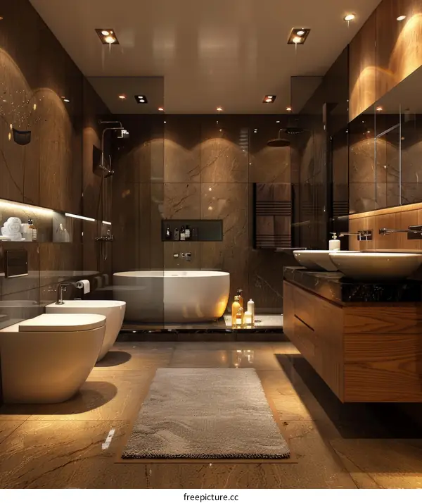 Modern Luxury Bathroom Design