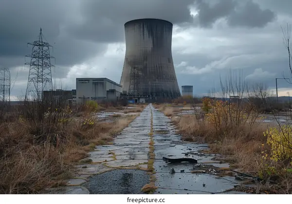 Decommissioned Nuclear Power Plant