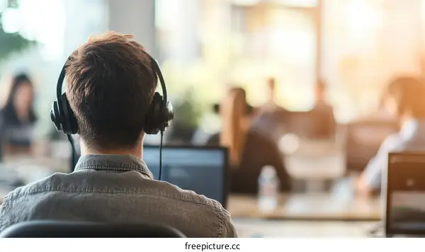 Business People Working in Modern Office