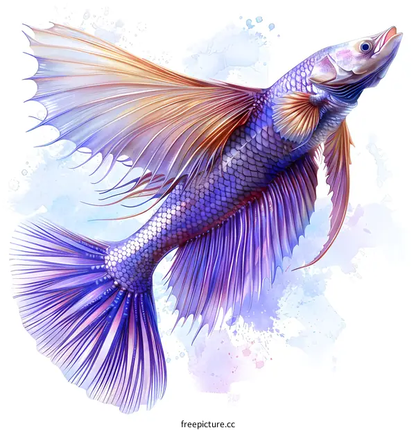 Purple Fantasy Fish