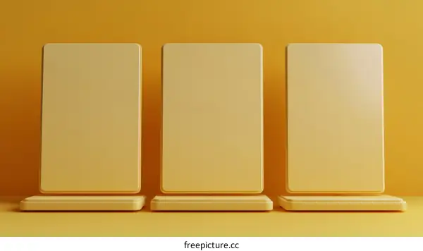 Modern Minimalist Display Stands