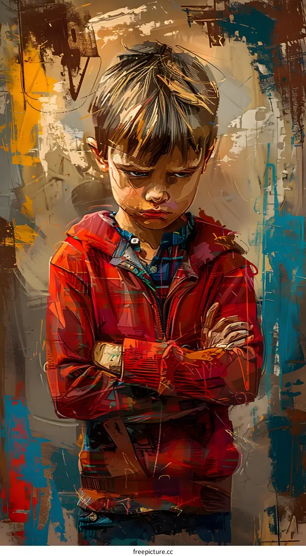 Portrait of a boy