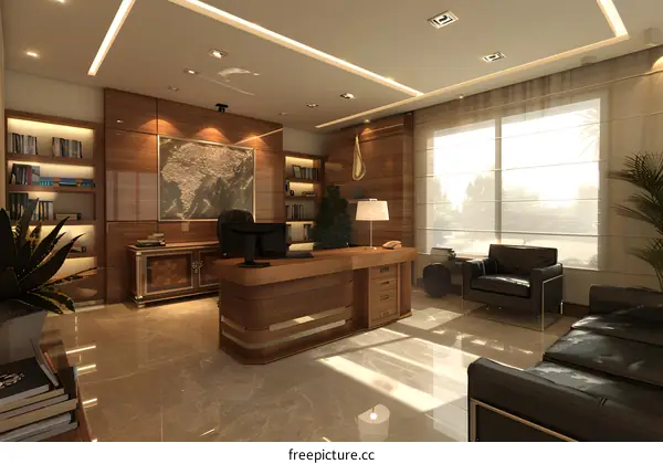 Luxury and Modern Office Interior Design