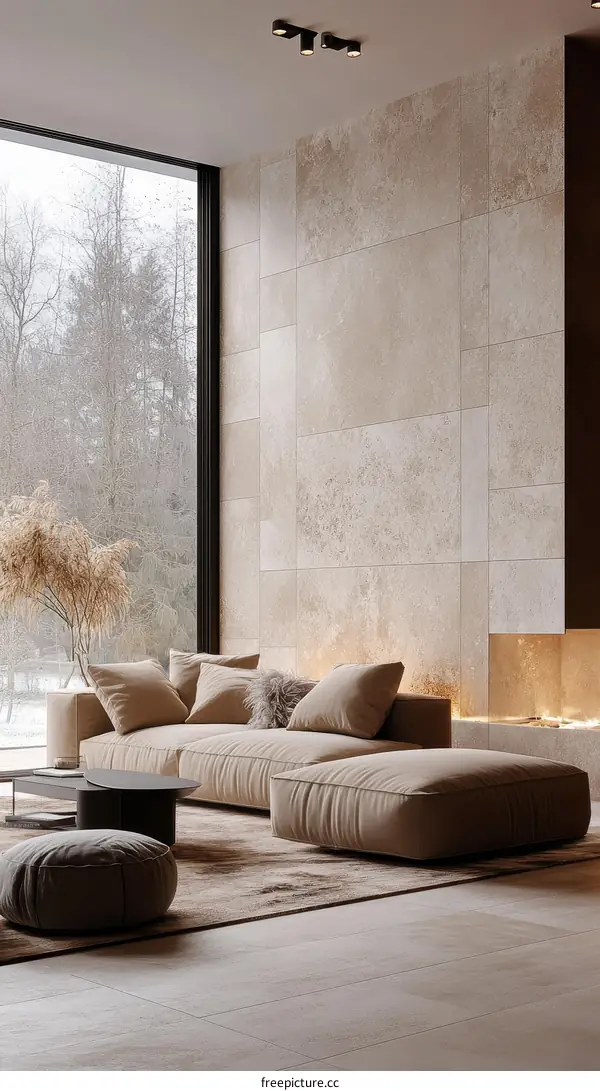 Modern Minimalist Living Room Interior Design