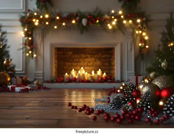 Christmas Fireplace
