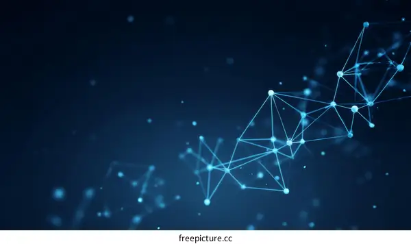 Abstract Network Connection Illustration