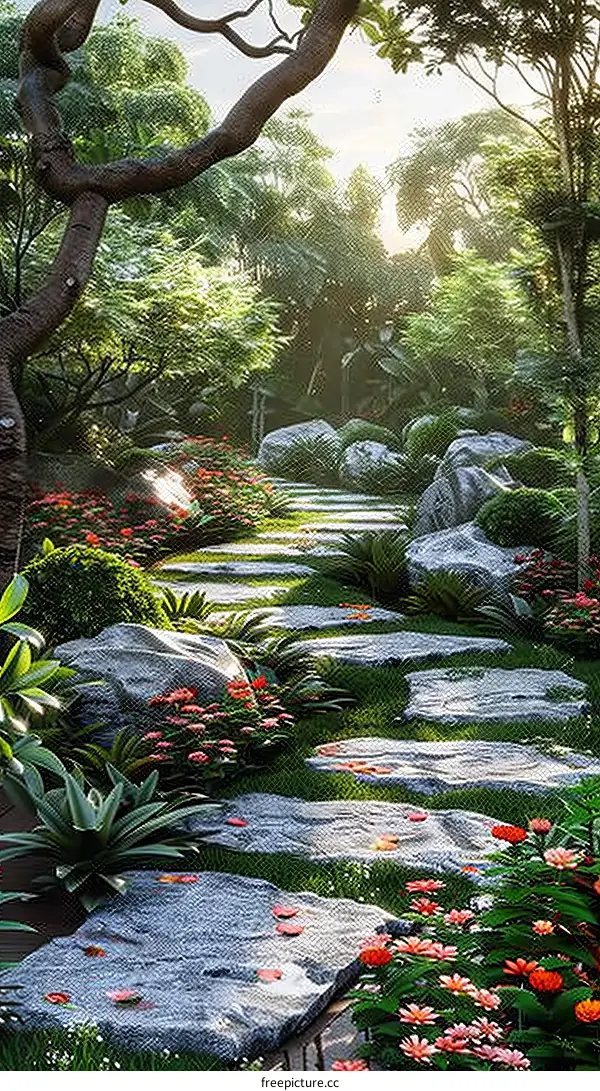 Garden Landscape Design Renderings