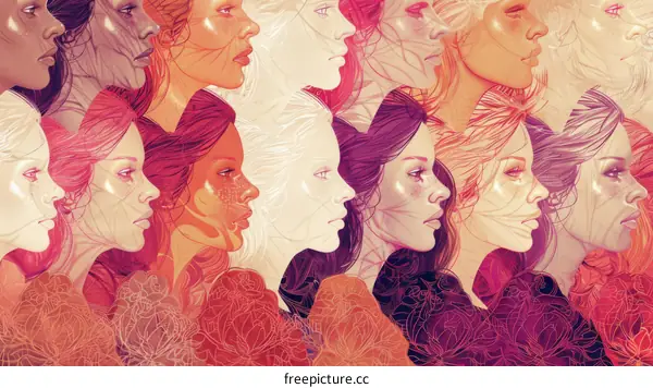 Beautiful Women of Diverse Ethnicities