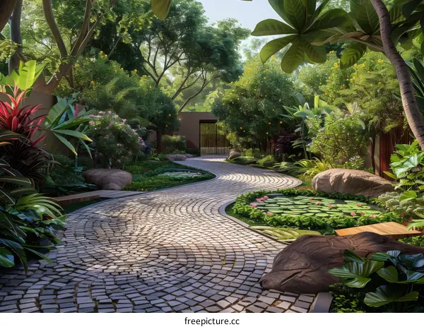 Remarkable Garden Landscape Design with Renderings