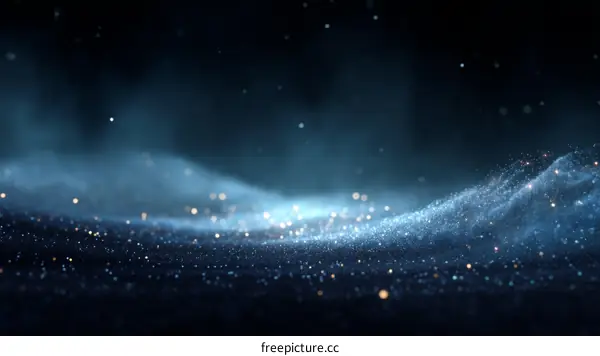 Abstract Particles Background Design