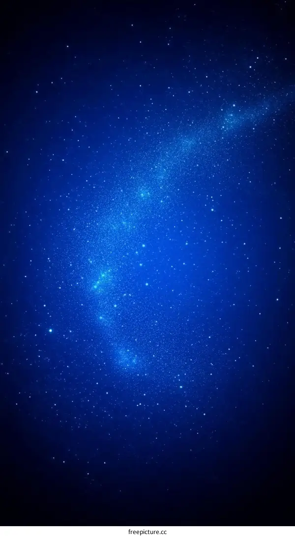 Starry Night Sky Abstract Background