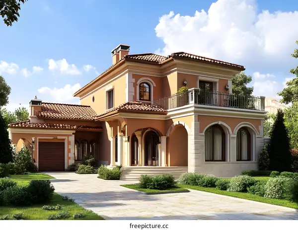 Modern Mediterranean House Exterior Design