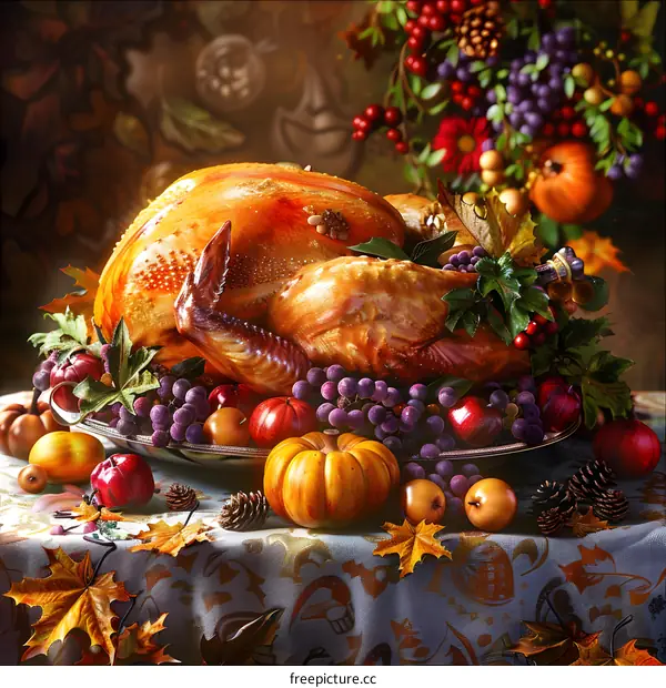 Thanksgiving turkey dinner