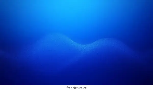 Abstract Digital Blue Wave Background Design