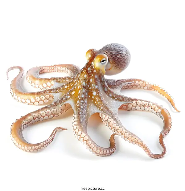 Close up of an octopus