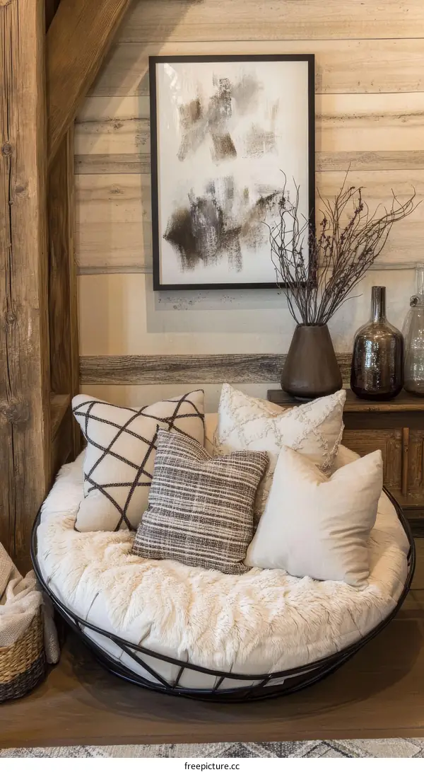 Cozy Modern Farmhouse Living Room Decor