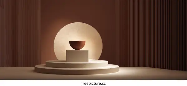 Minimalist Brown and Beige Product Showcase